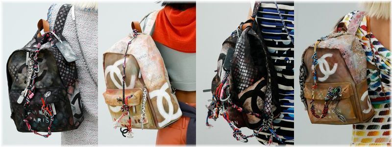The Chanel Graffiti Backpack – Intimidation